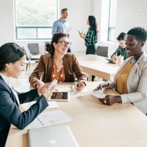 group of professional women