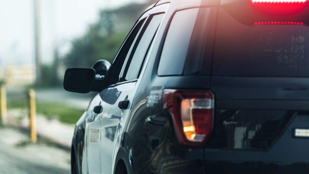 police car