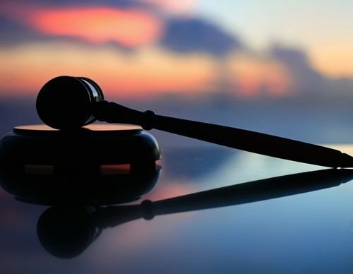 a gavel