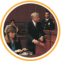 people in a court room