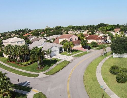a residential street
