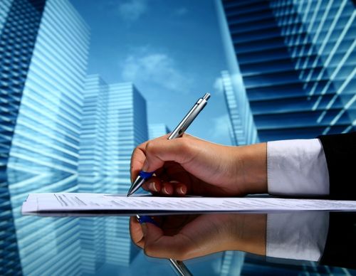 signing contract
