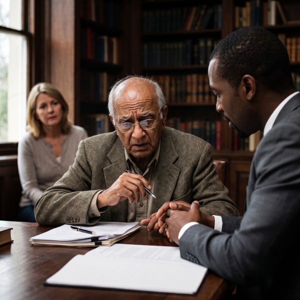 man and attorney